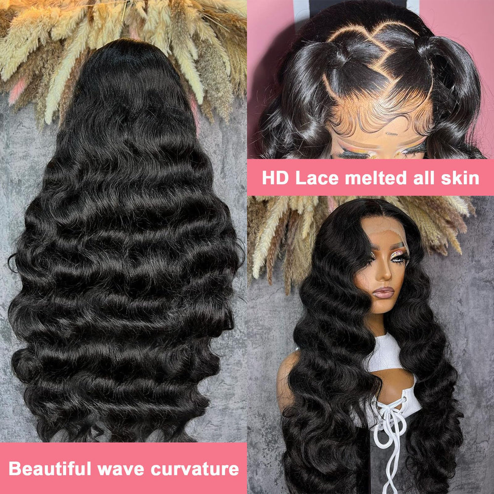 Hugsun 30 inch long wig option for dramatic styles