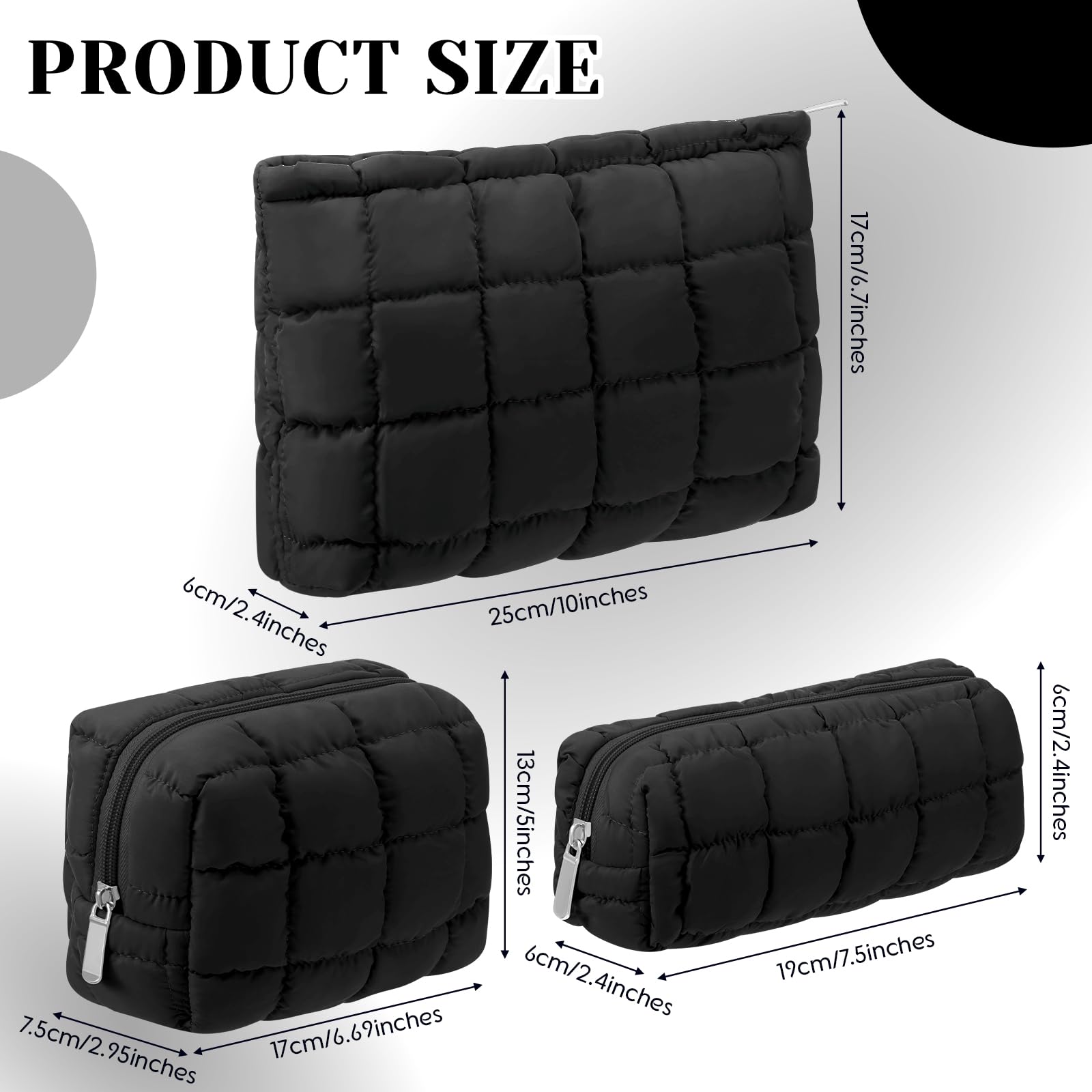 Huhumy Puffy bag open with zipper, easy access to contents on camping trips.