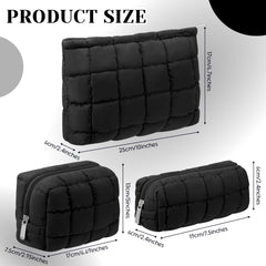 Huhumy Puffy bag open with zipper, easy access to contents on camping trips.