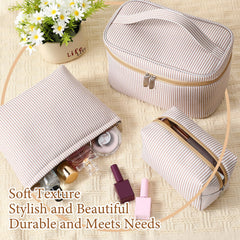 Huhumy cosmetic pouch travel size showcases compact organization