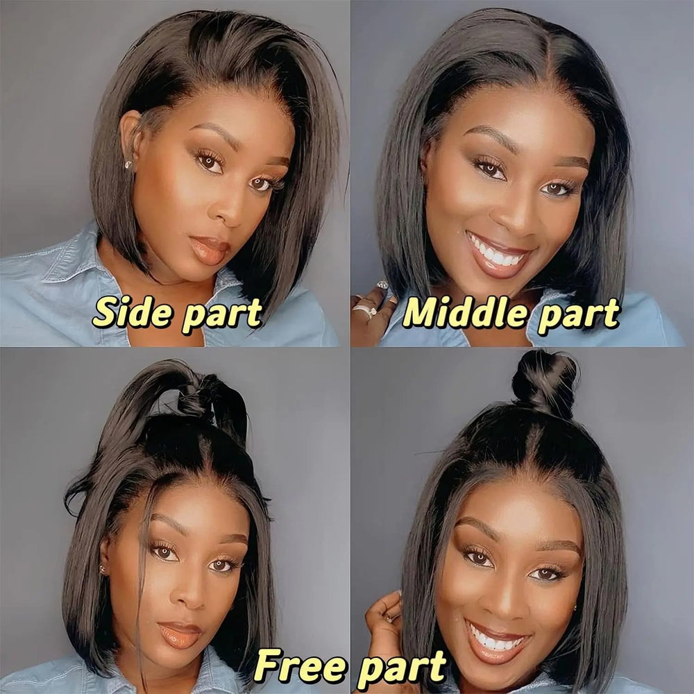 HUIDI glueless pre-plucked wig with baby hair for easy installation