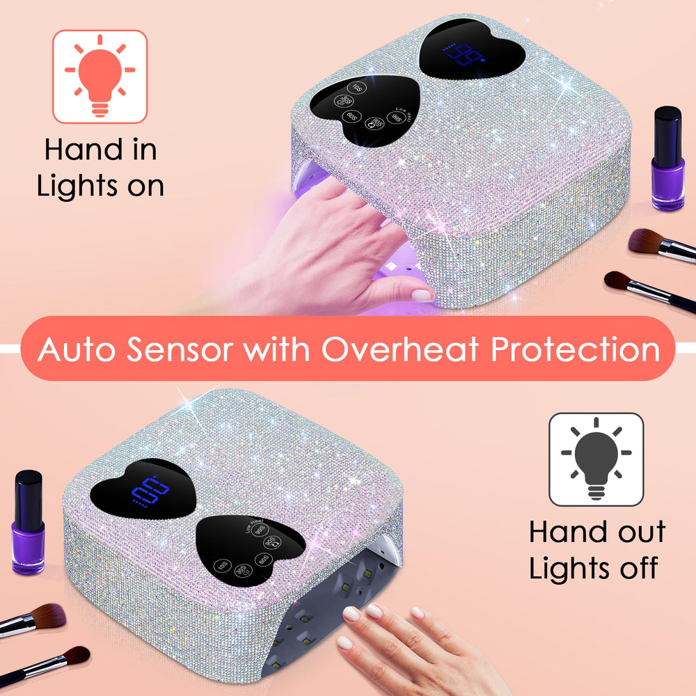HUITINE infrared sensor enables hands-free curing.