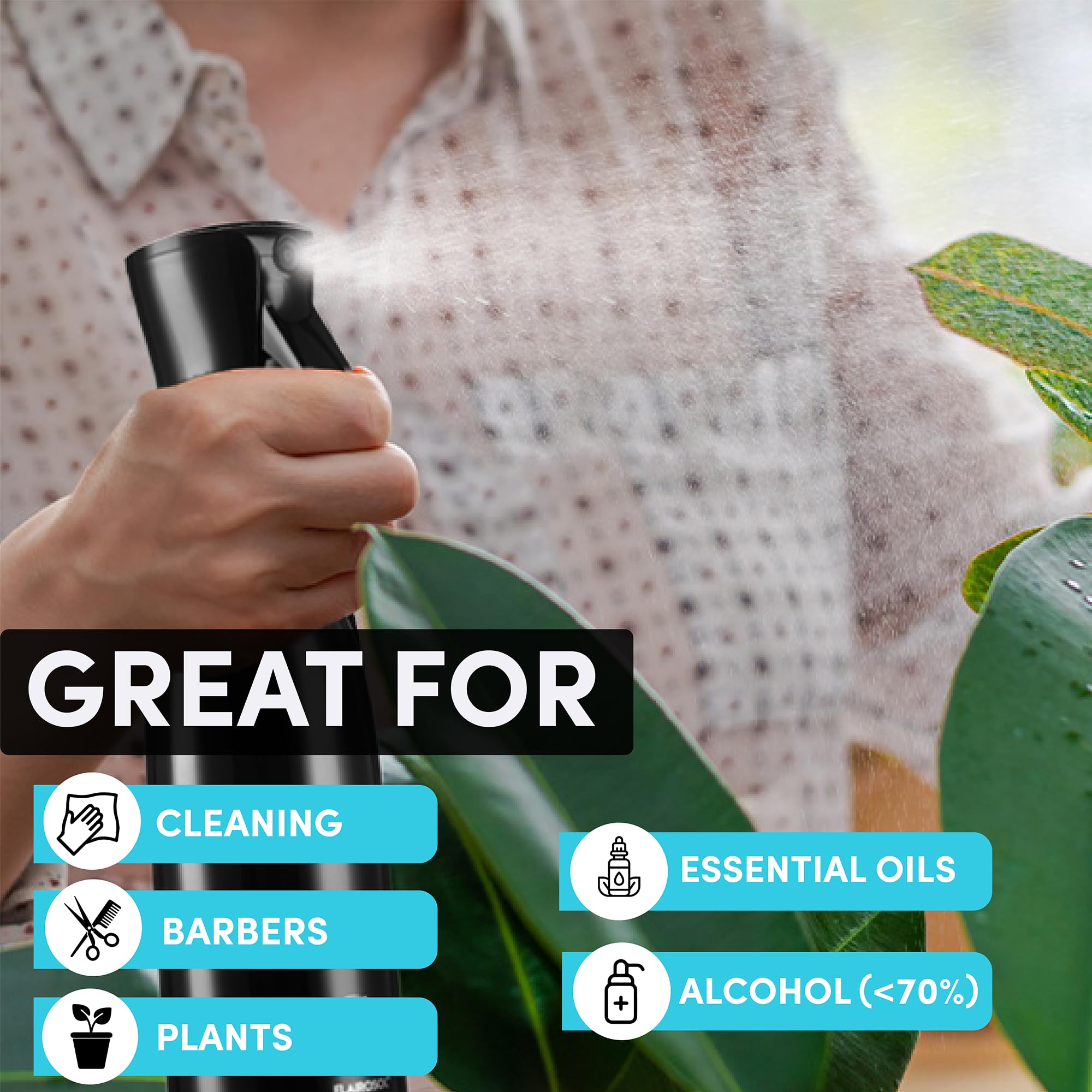 Hula Home BPA-free PET bottle supports eco-friendly use.