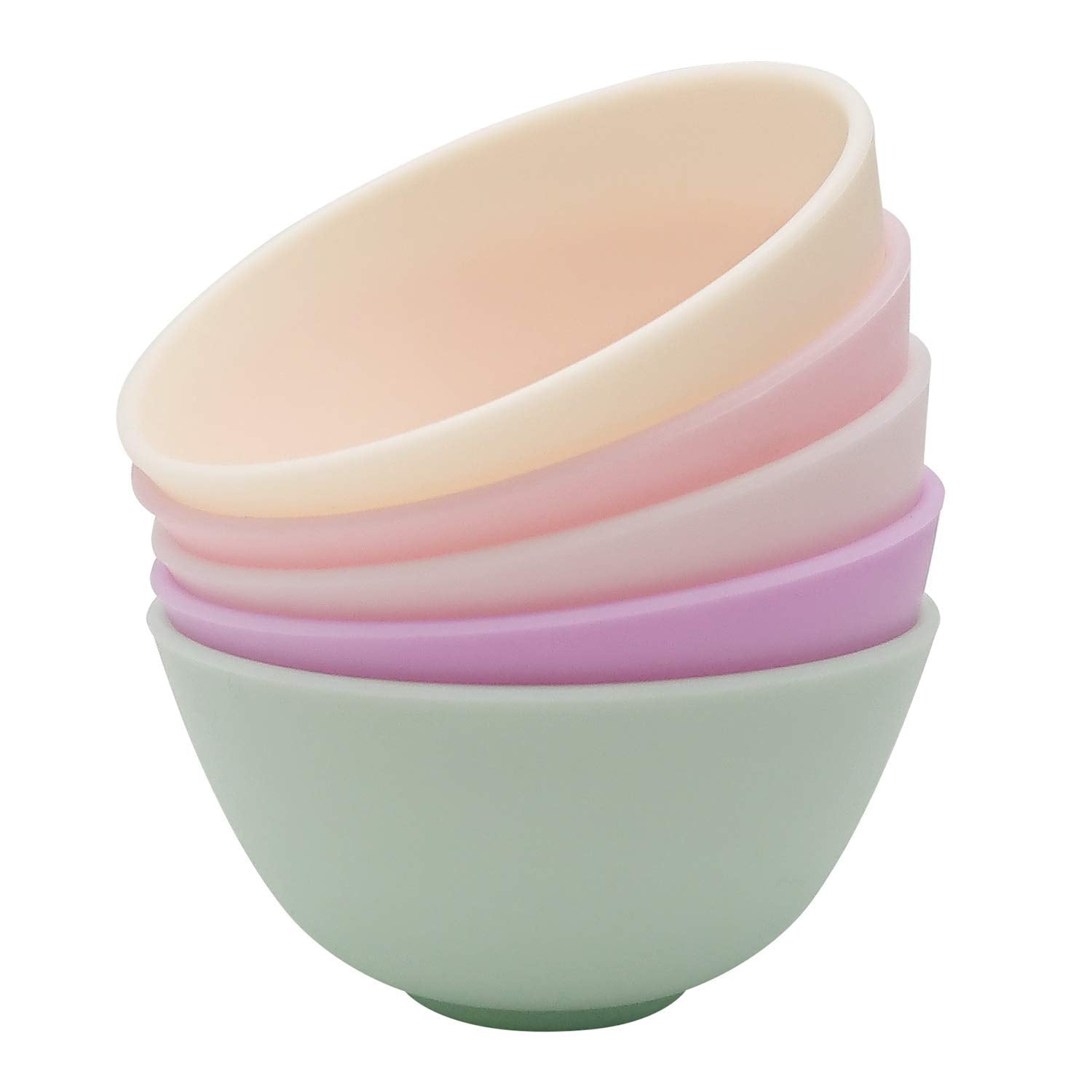 Hulless bowl features a smooth non-stick surface that cleans quickly after masks.