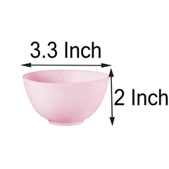 Hulless silicone facial mask bowl is durable and odor-resistant for repeated use.