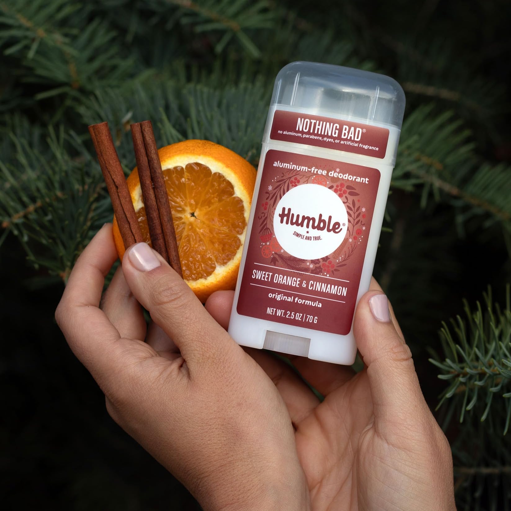 Humble Brands Holiday 3 Pack Vanilla Cardamom bottle closeup for vegan-sensitive formula