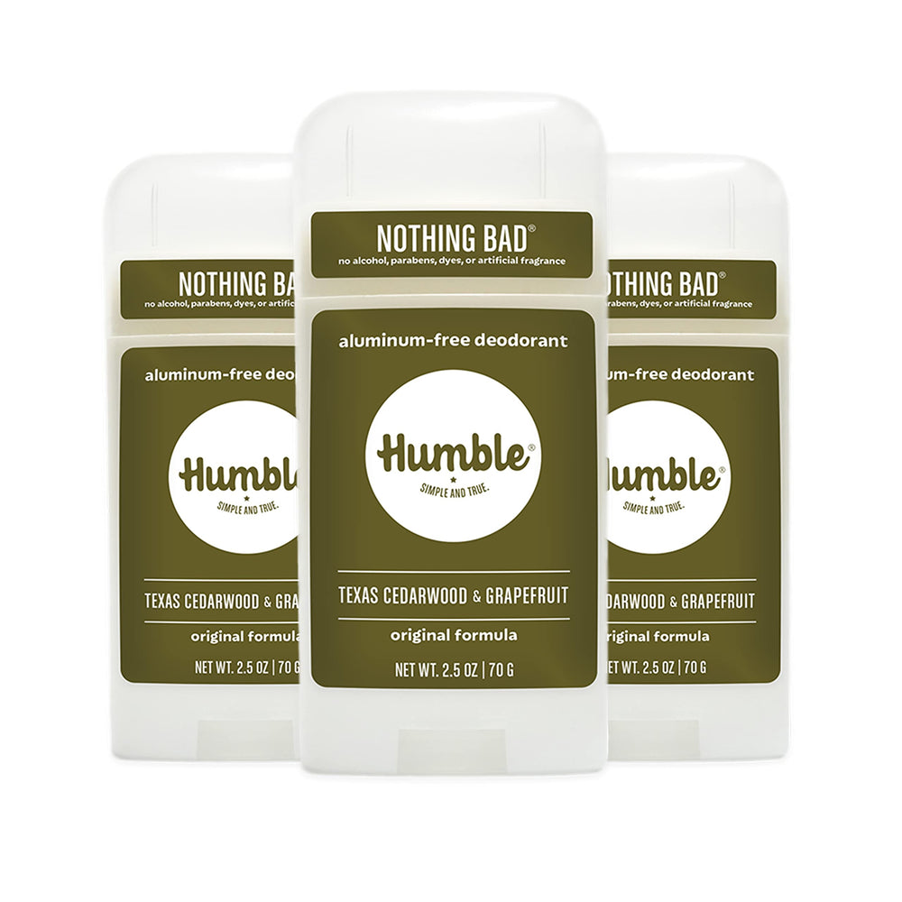 Humble Brands Original Formula Deodorant bottle for aluminum-free daily freshness
