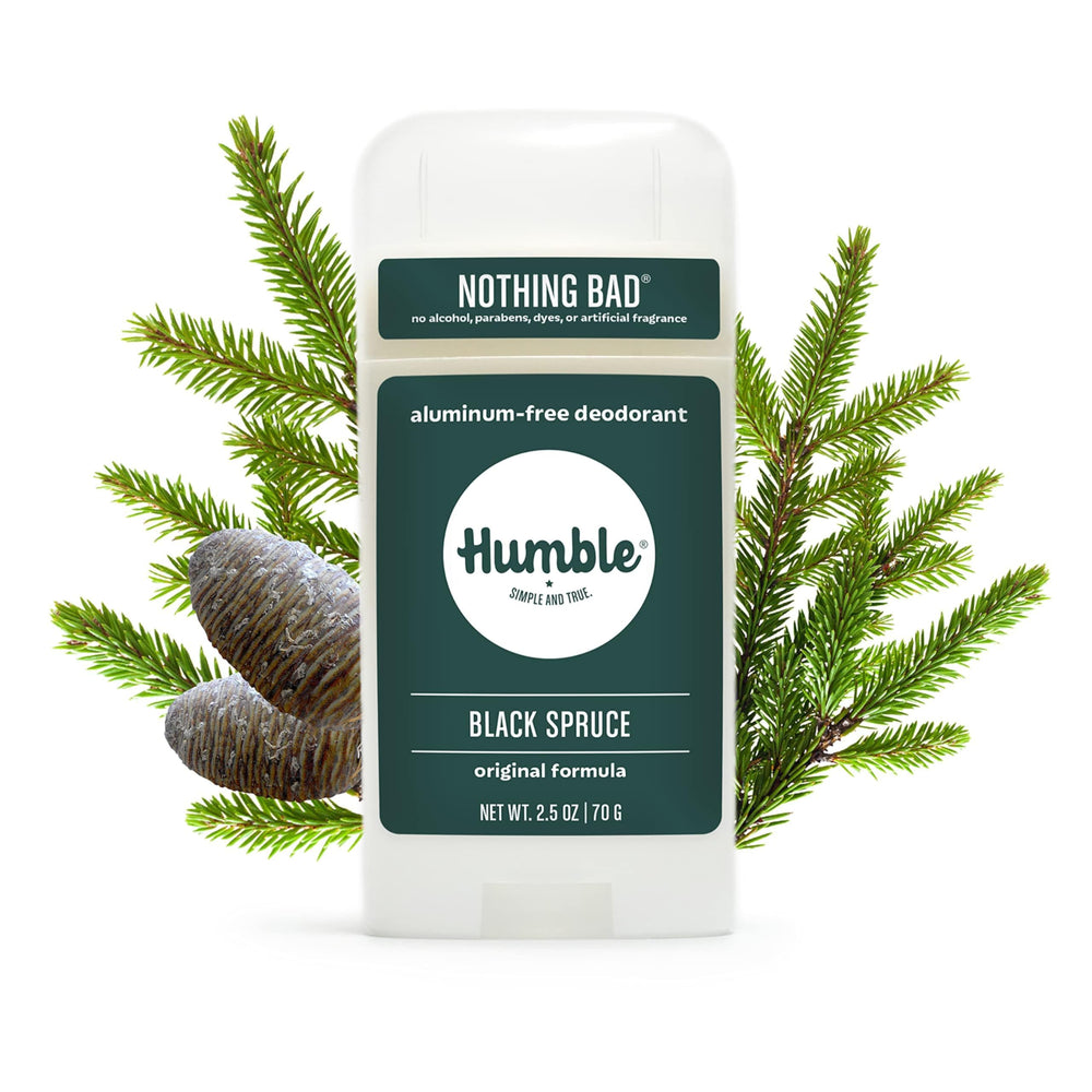 Humble Brands cruelty-free logo on packaging confirms Leaping Bunny status.