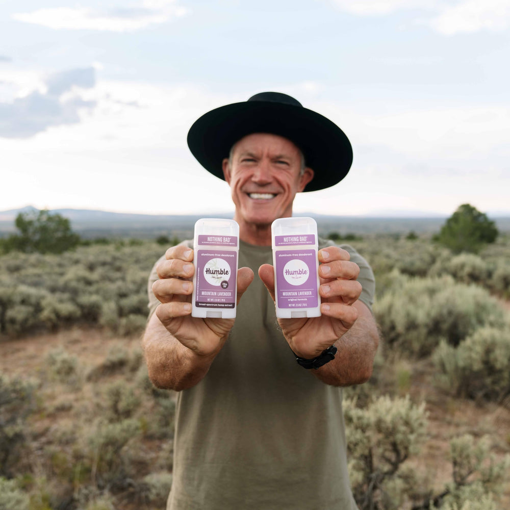Humble Brands Mountain Lavender scent evokes fresh high-country notes and calming aromatics.