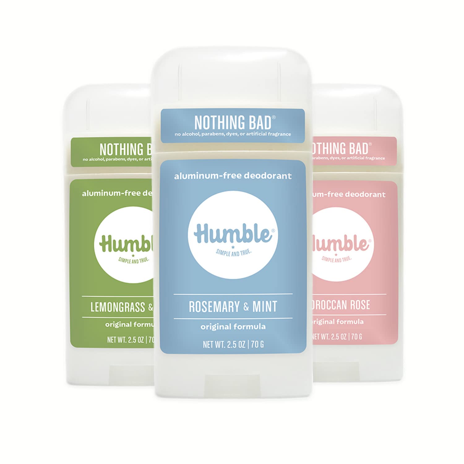 HUMBLE BRANDS Original Formula Lemongrass Sage stick delivers fresh, garden-inspired odor control