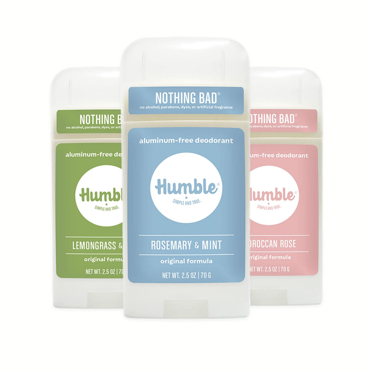 HUMBLE BRANDS Original Formula Lemongrass Sage stick delivers fresh, garden-inspired odor control