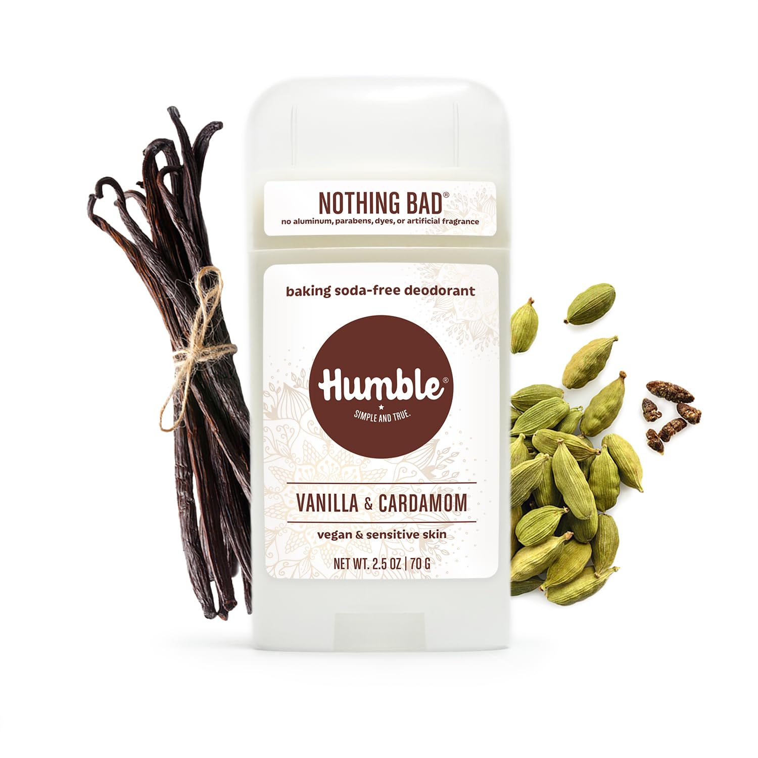 Humble Brands recyclable packaging for eco-friendly deodorant.