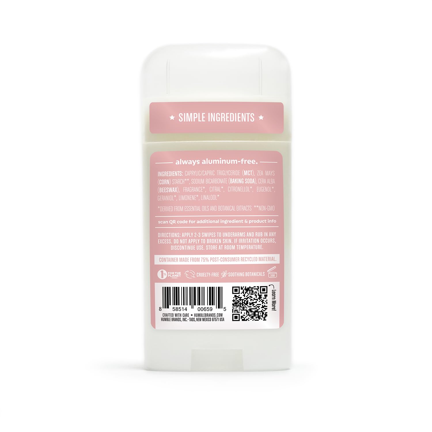 HUMBLE BRANDS subtle-citrus scent-profile product card.