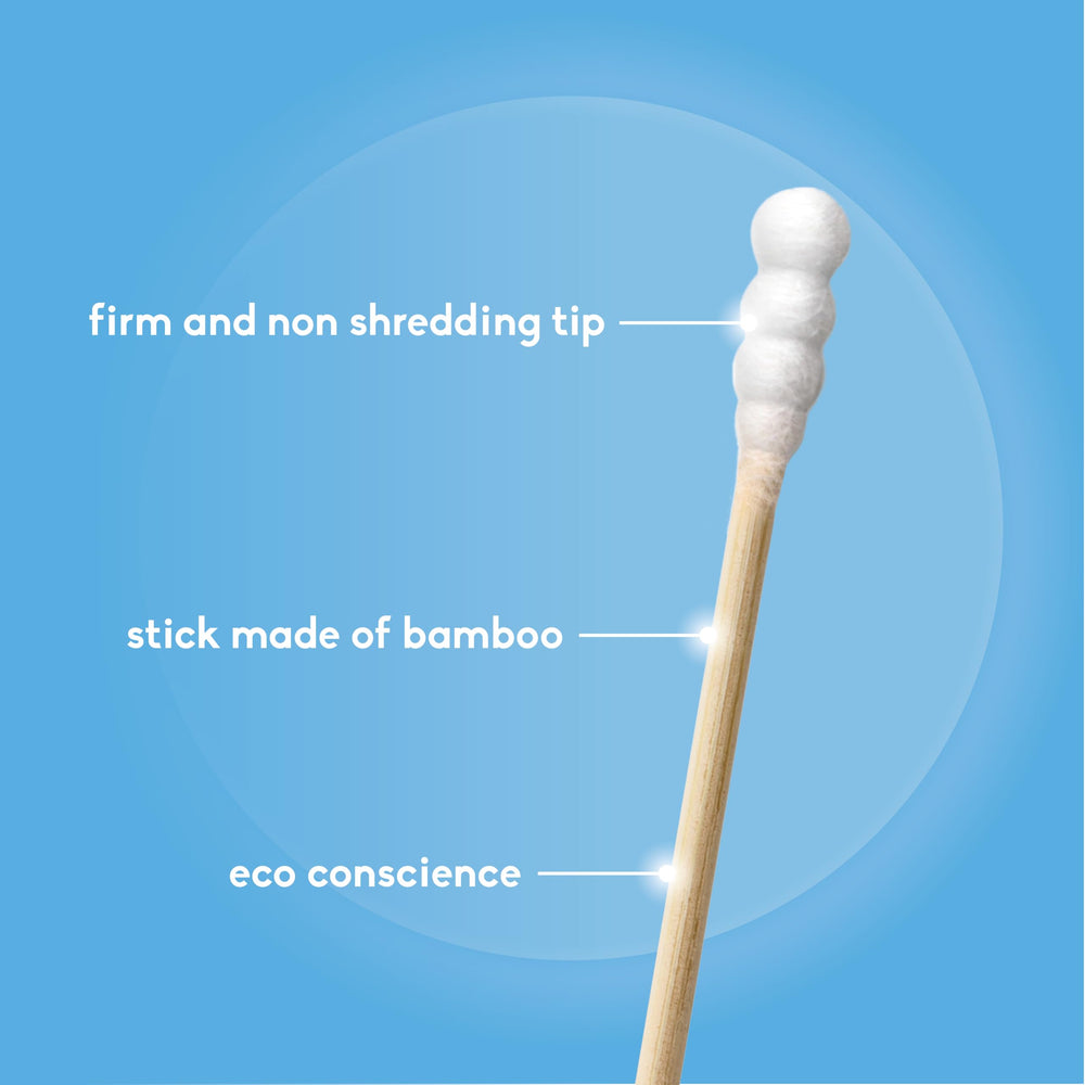 The Humble Co plastic-free bamboo stick with recycled-paper dispenser.