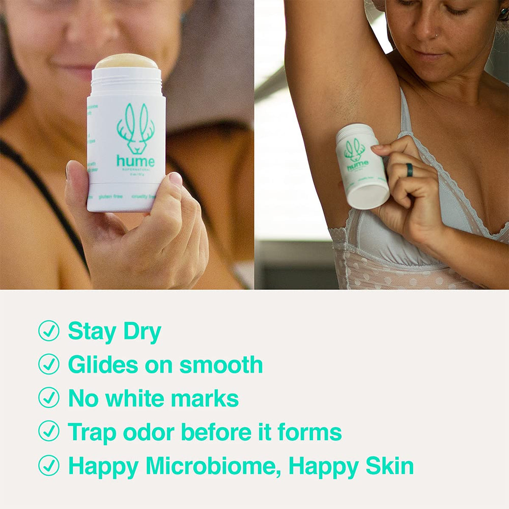 Hume Supernatural cactus flower botanicals scene signals skin-nourishing botanicals.