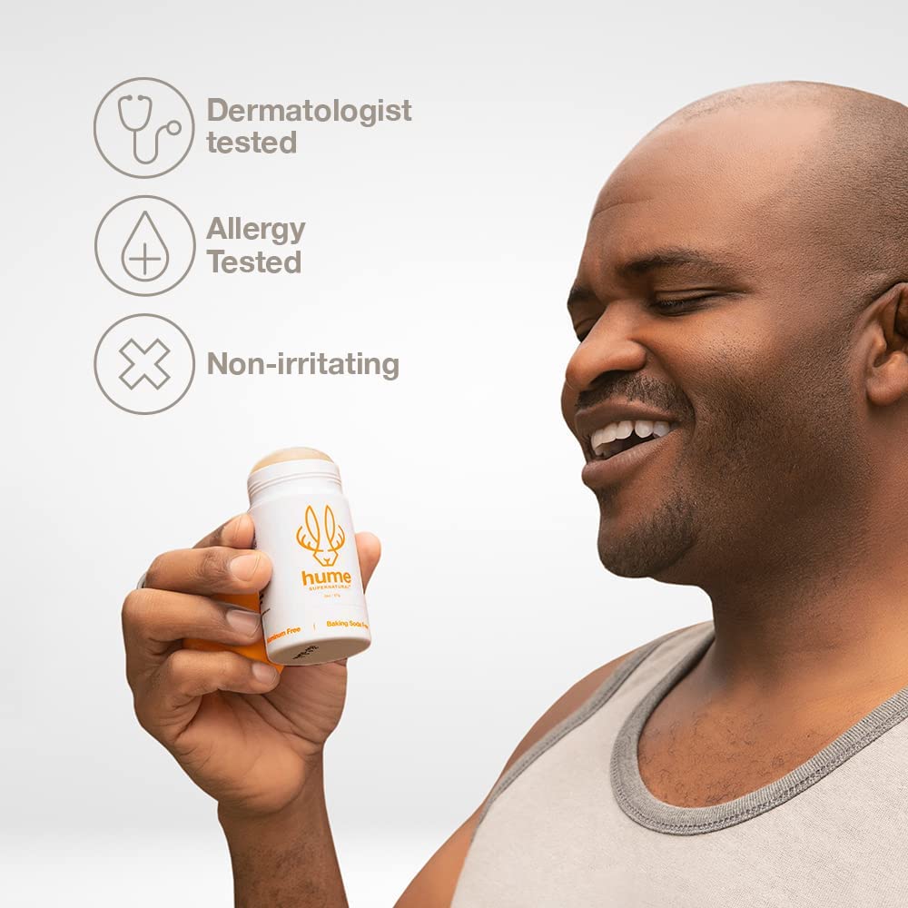 Hume Supernatural dermatologist-tested formula supports safe use for sensitive skin.