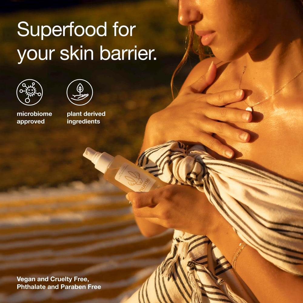 HUME SUPERNATURAL microbiome-friendly formula maintains skin barrier, gentle care