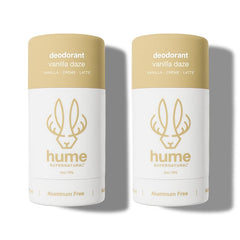 Hume Supernatural Vanilla Daze deodorant stick ready for odor control and skin-friendly application