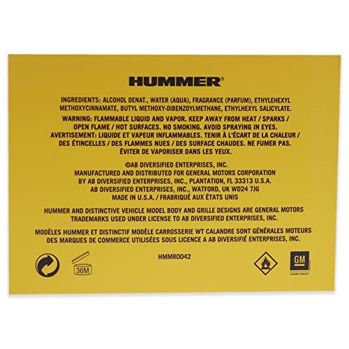 Hummer For Men dresser display illustrates everyday grooming routine integration