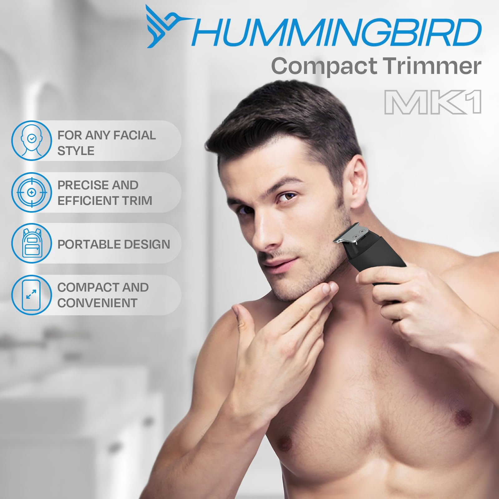 HUMMINGBIRD MK1 magnetic protective cover guards blades in pockets.