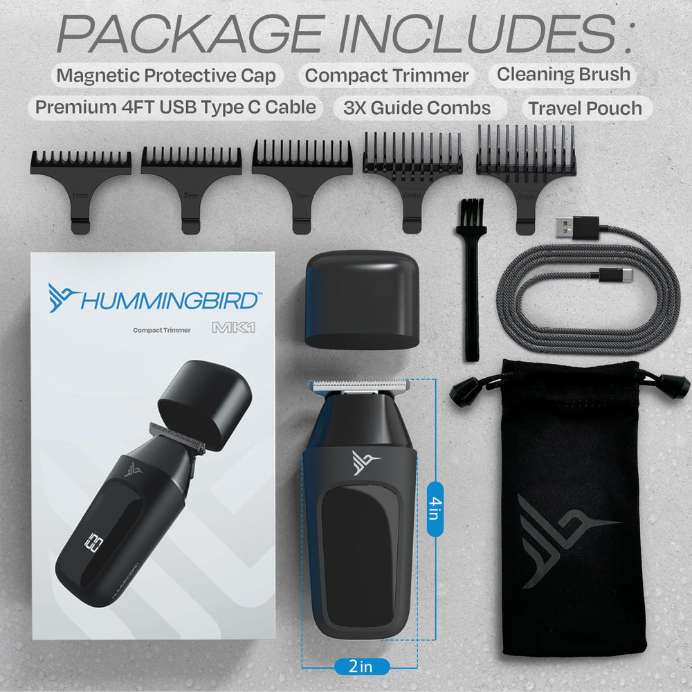 HUMMINGBIRD MK1 travel pouch keeps your kit organized.