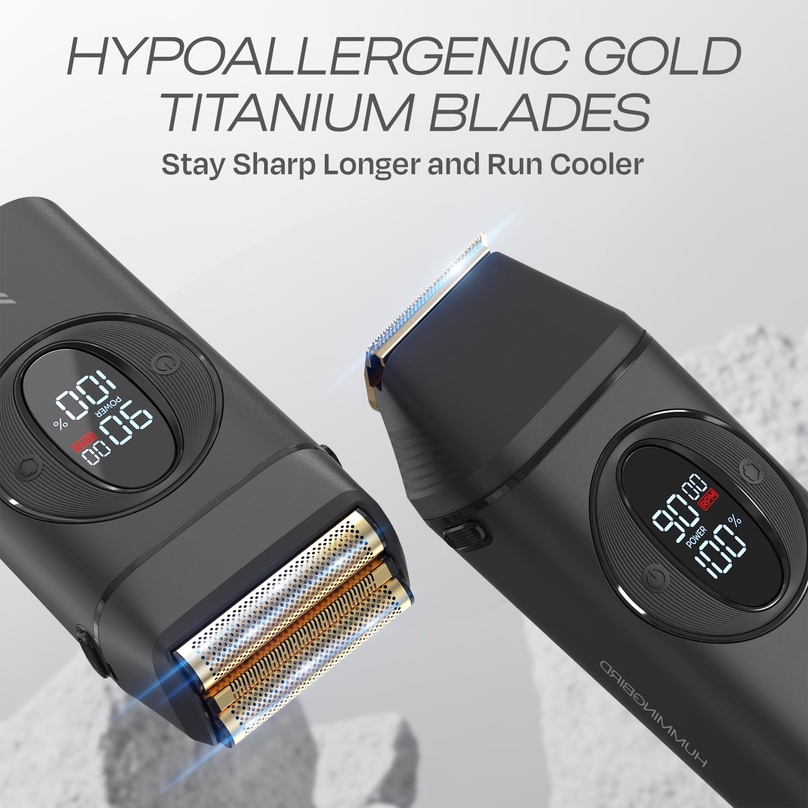 HUMMINGBIRD MK17 USB-C charging dock keeps grooming ready.