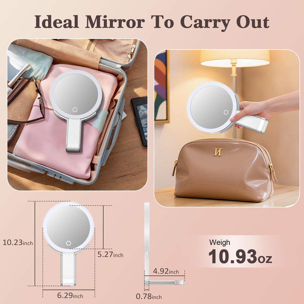 HUNCAB travel makeup mirror presented in a beautifully designed gift box.