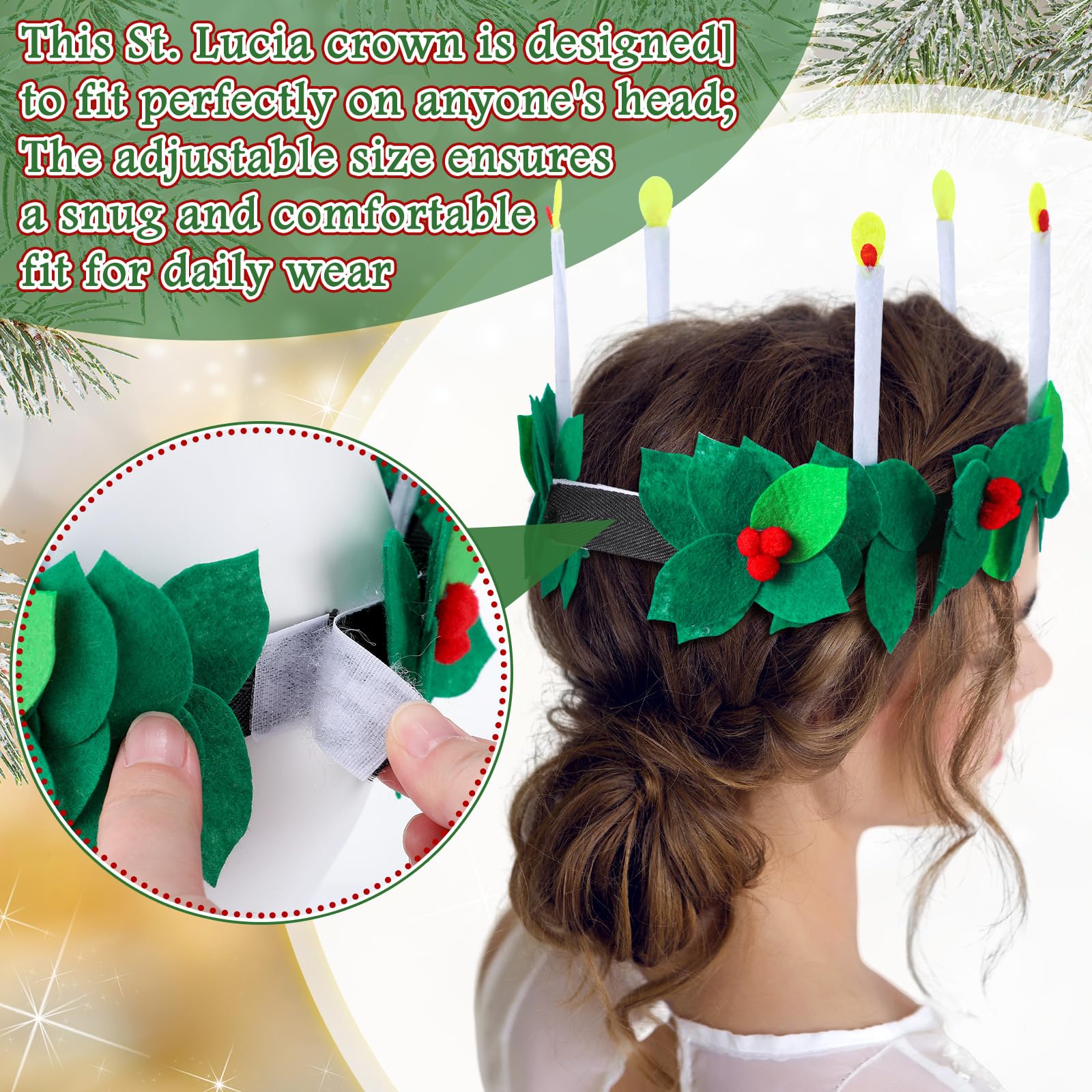 HunnmingRe st-lucia crown adjustable fit ensures comfortable wear for everyone