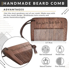 Hunter Jack nourishing beard balm softens and conditions beard
