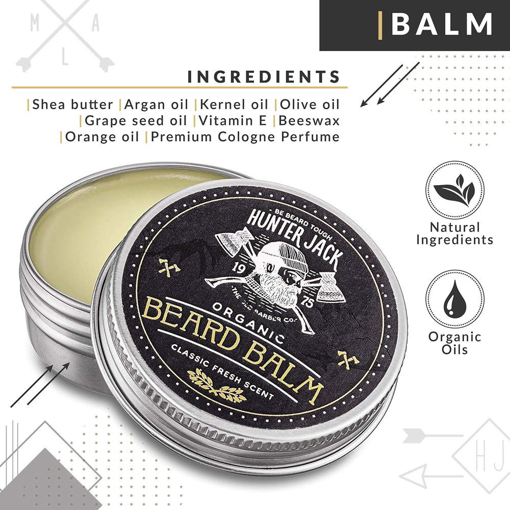 Hunter Jack gift box presentation for premium beard kit