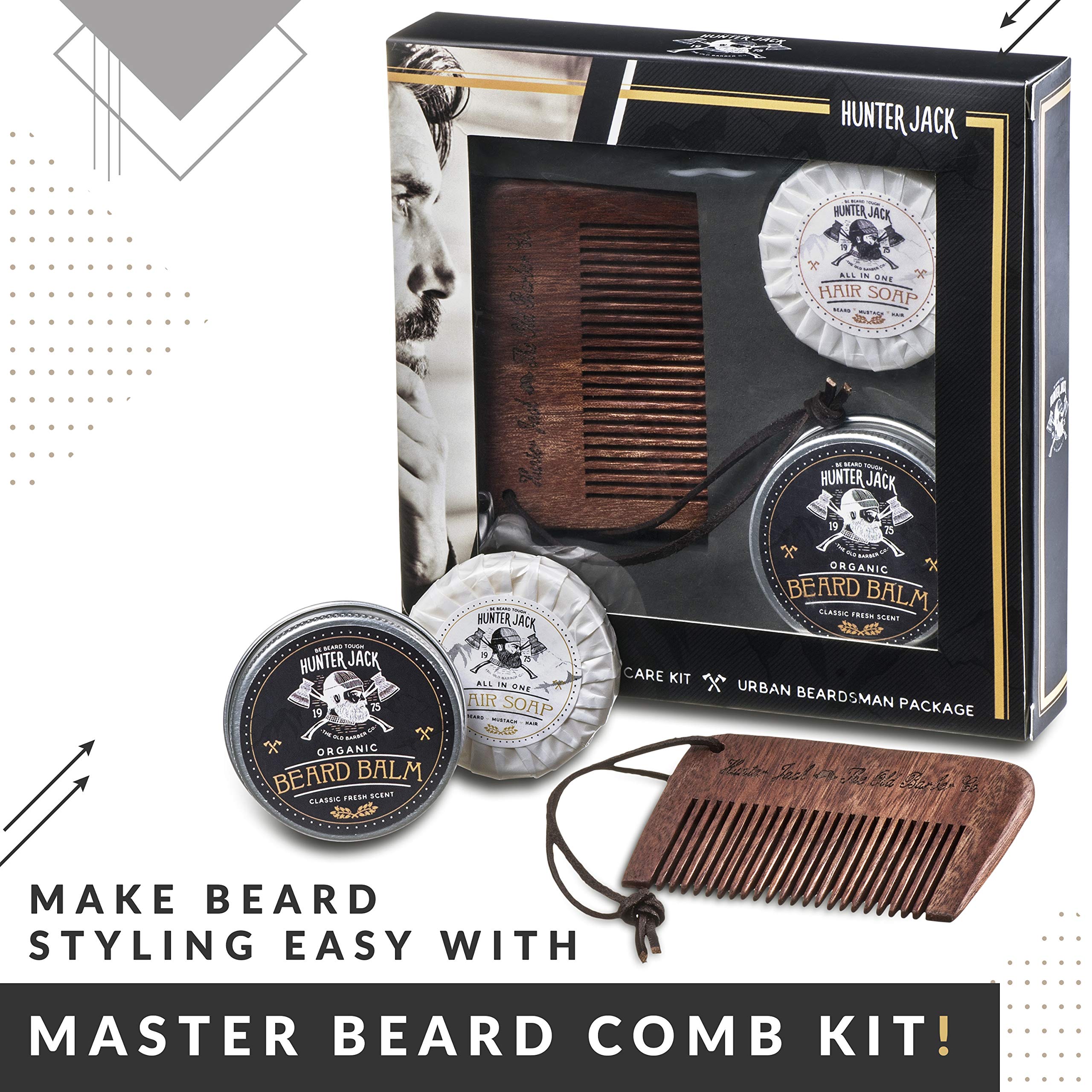 Hunter Jack elegant gift box packaging highlights quality
