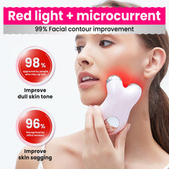 Hunvva EP-300 red light therapy feature targets fine lines for smoother skin.