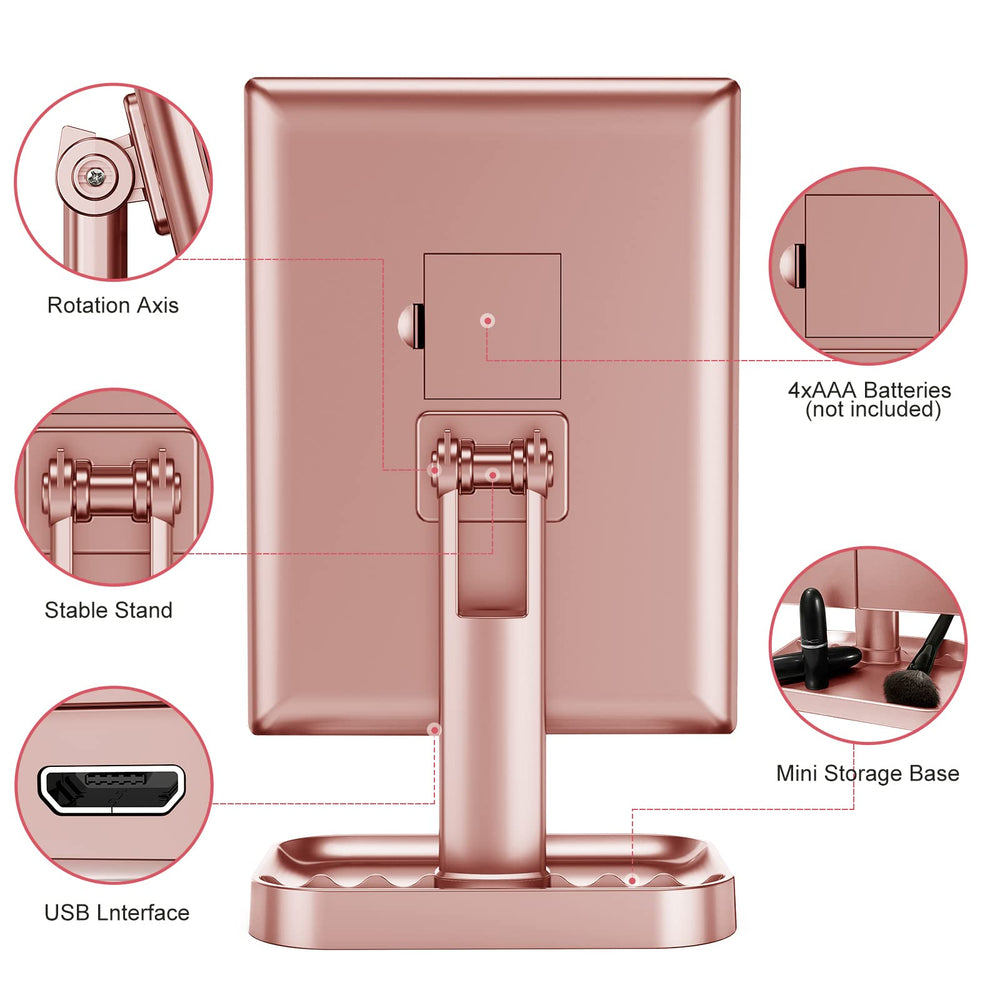 HUONUL makeup mirror gift-ready packaging suitable for special occasions.