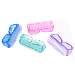 Hupos mango ergonómico: agarre cómodo para cepillar uñas.