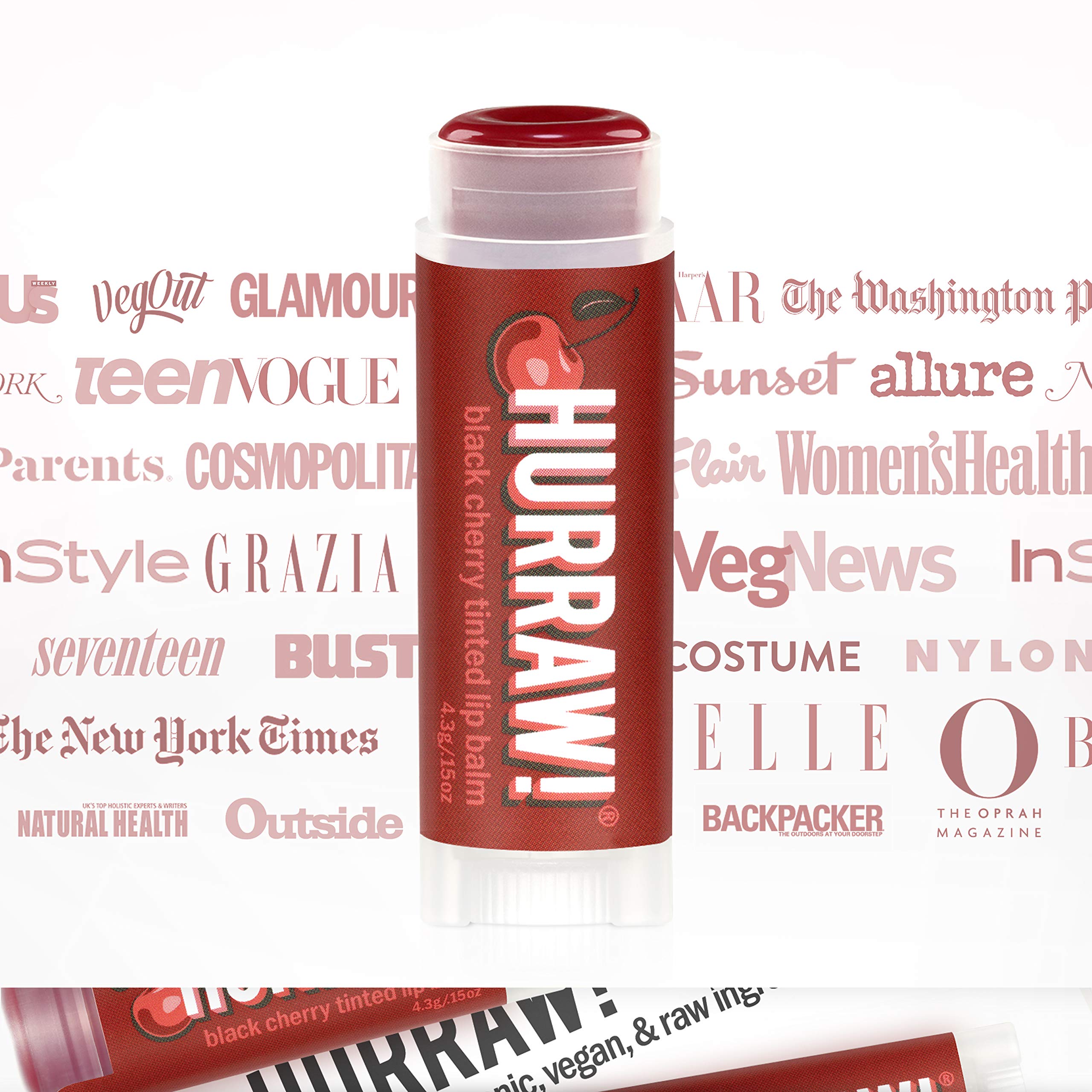 Organic vegan ingredients label signals clean plant-based care