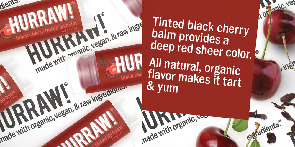 Red sheer tint on lips showing natural color and glow