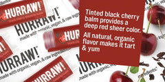 Red sheer tint on lips showing natural color and glow