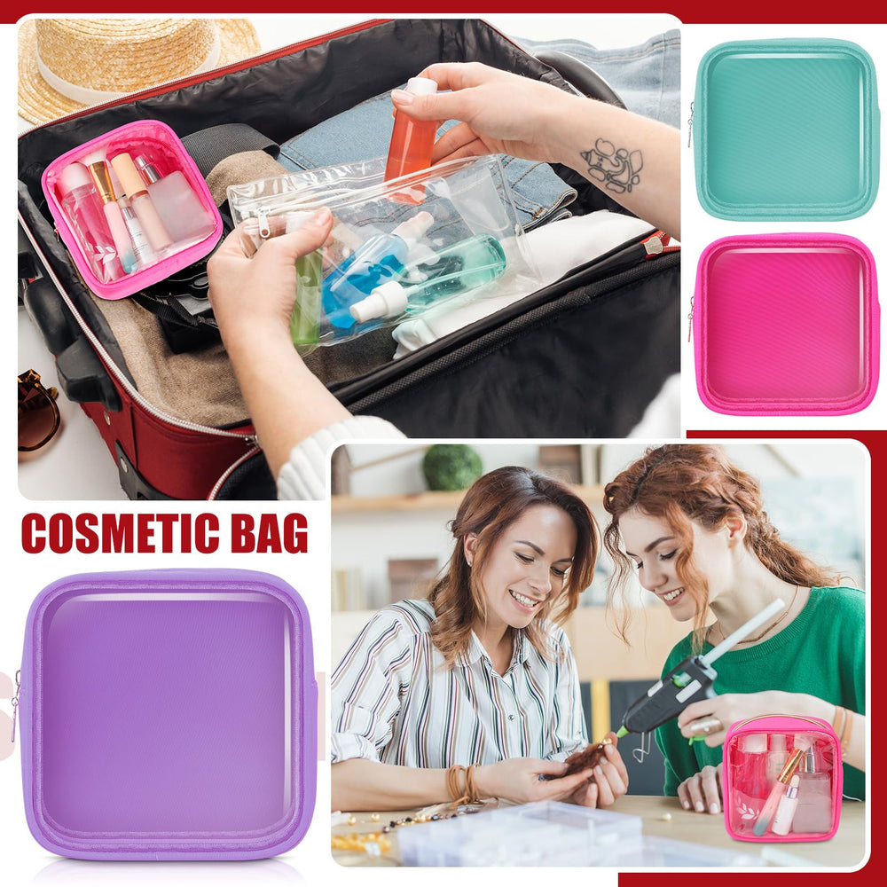 Hushee waterproof zipper pouch protects essentials during rain or spills.