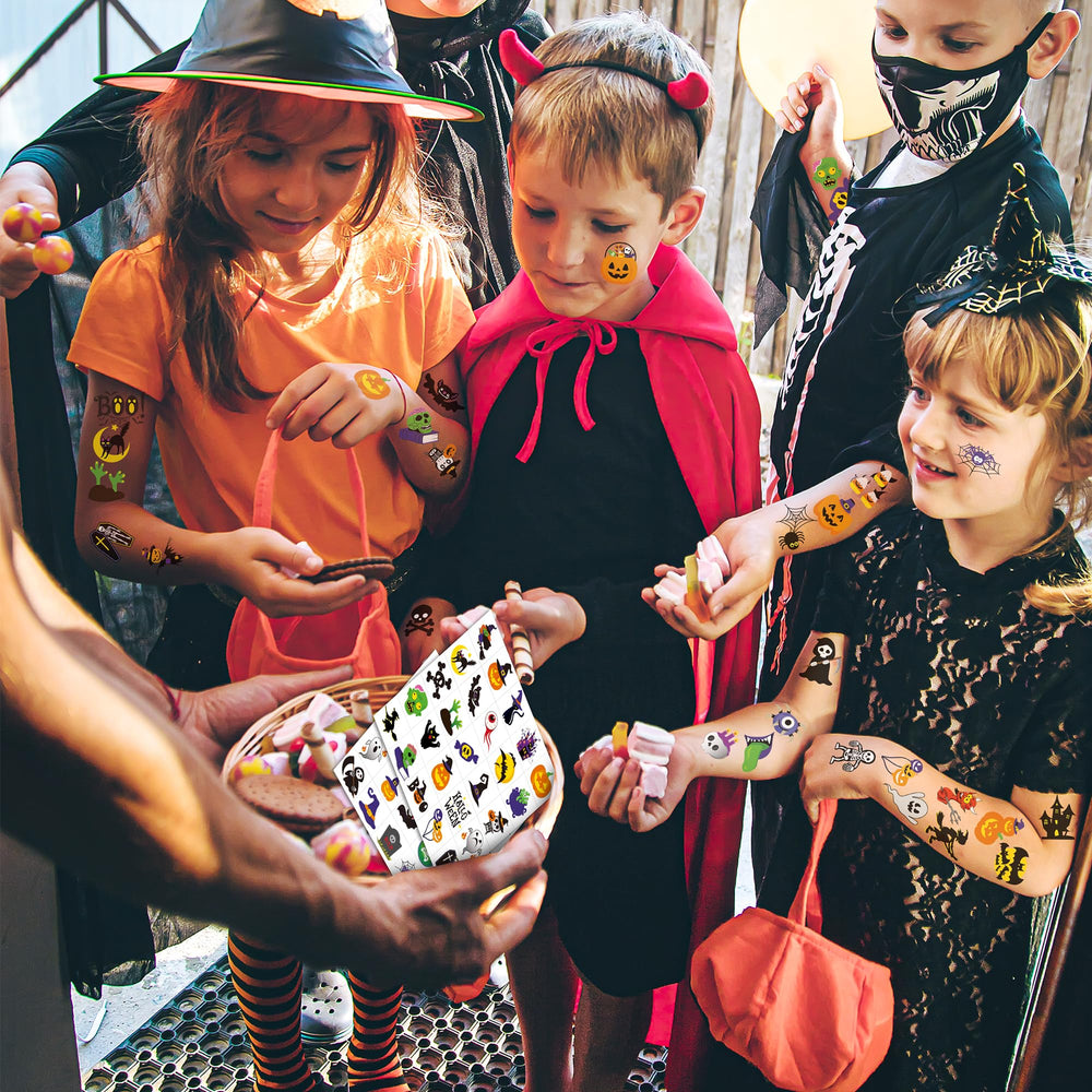 Huskein kid-safe materials with vibrant colors for Halloween play.