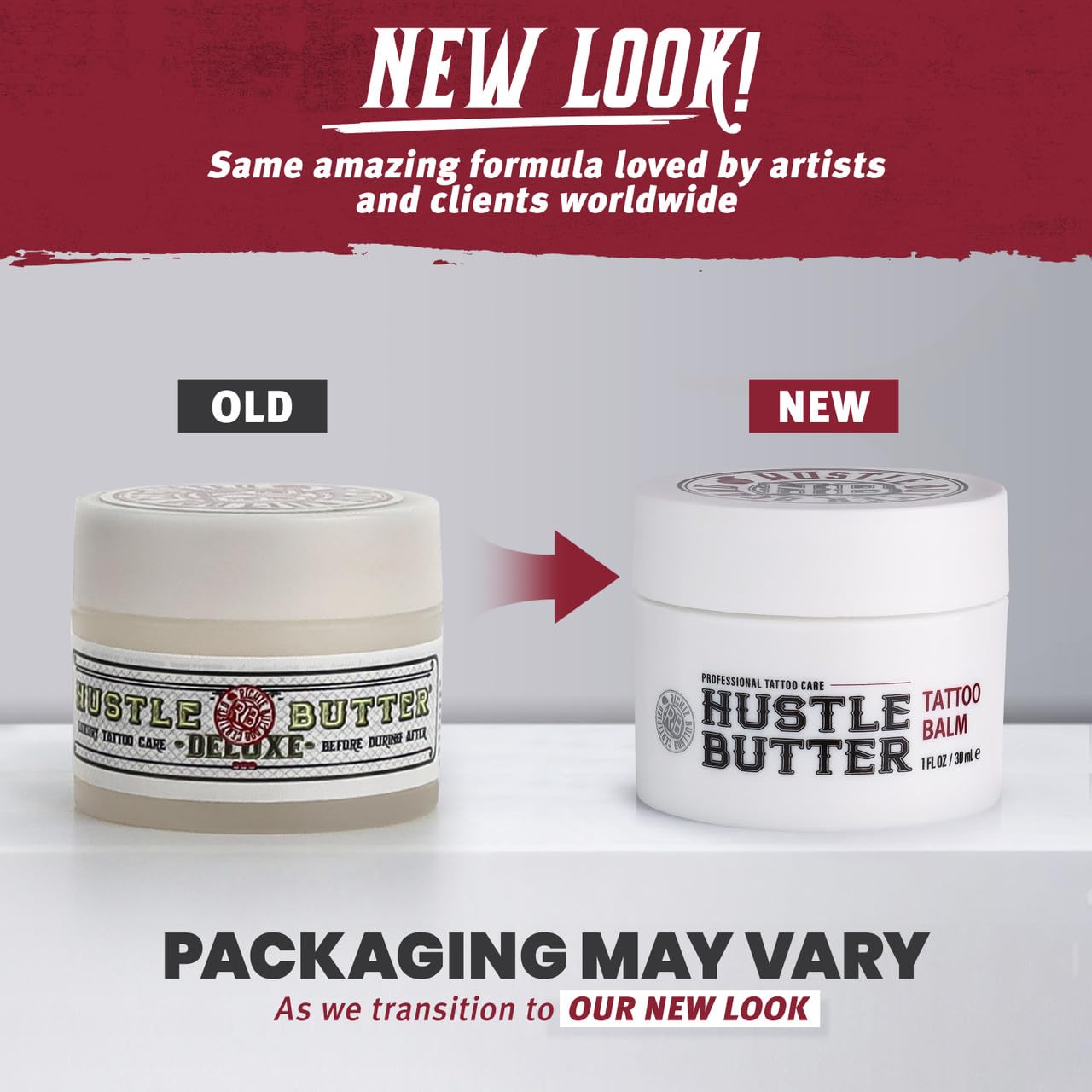 Hustle Butter Deluxe aftercare routine image featuring skin nourishment and comfort.