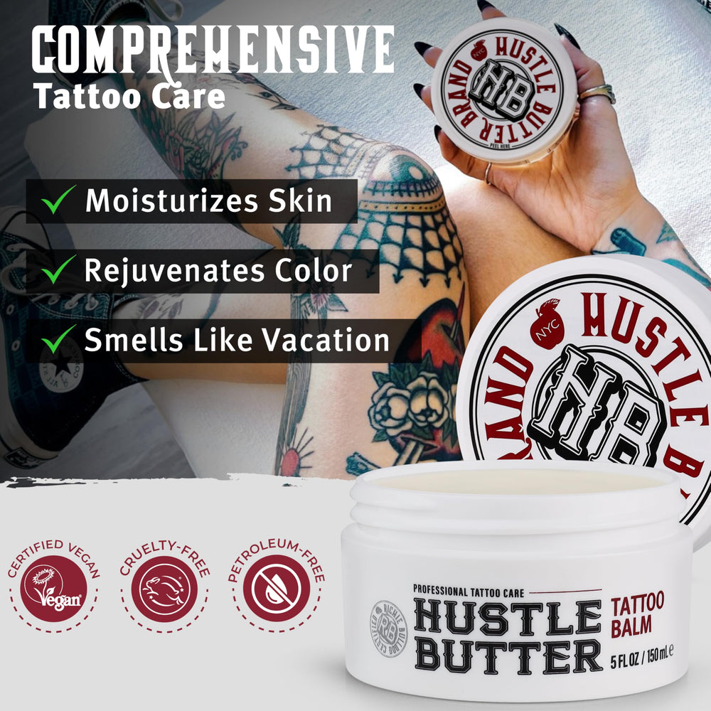 Hustle Butter Deluxe 2-pack packaging image highlights value and convenience.
