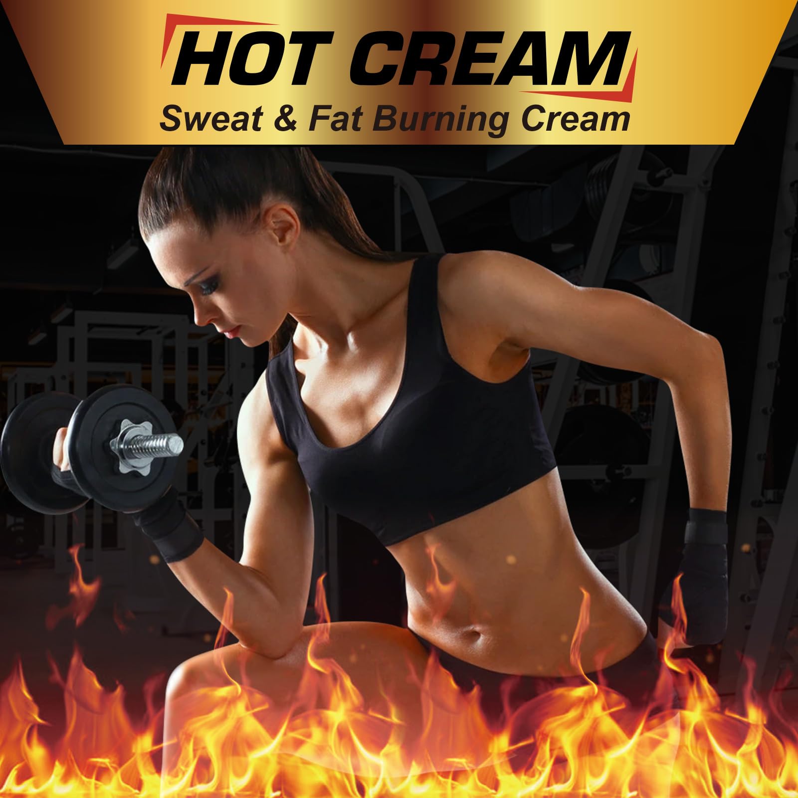 HUYEHF Sweat Cream heat after 15 minutes shows warming sensation.