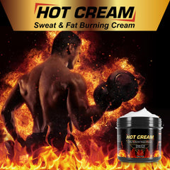 HUYEHF Sweat Cream massage demonstrates soothing firming and elasticity support.