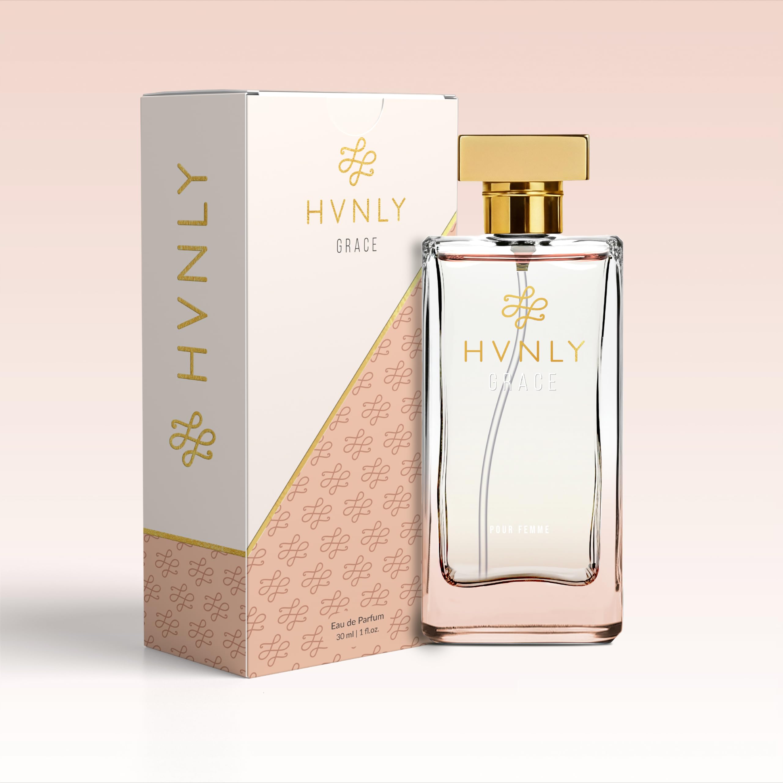 HVNLY Grace EDP lily-of-the-valley-note visual conveys fresh bloom