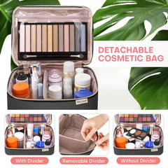 HXLGMD separate compartments safeguard brushes and masks from dust