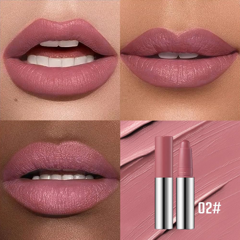 Hxssll creamy-velvet-pigment lipcrayon close-up highlighting high pigment payoff and smooth glide