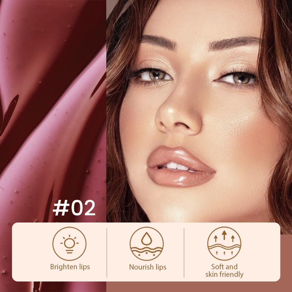 Hxssll delicate pink peel-off lip stain soft natural shade