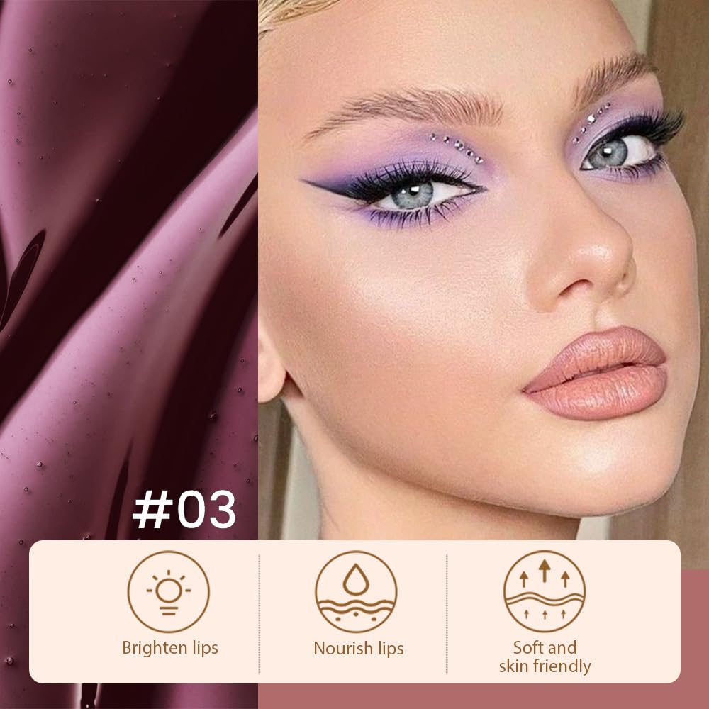 Hxssll pinkish light taupe peel-off lip stain versatile tones