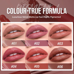 Hxssll waterproof-longwear-lip-crayon close-up demonstrates smudge-proof, transfer-resistant formula