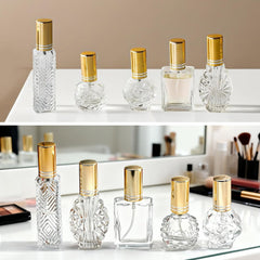 H&D HYALINE & DORA 15ml bottle with elegant shape for refillable perfume.